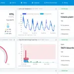 Home page of the Sigrow web app with the weather card, device cards and new widgets such as a leaf vs air temperature chart and a crop VPD gauge